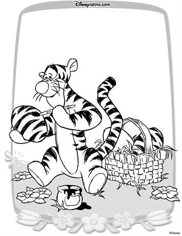 Kids-n-fun.de | 21 Ausmalbilder von Ostern mit Disney